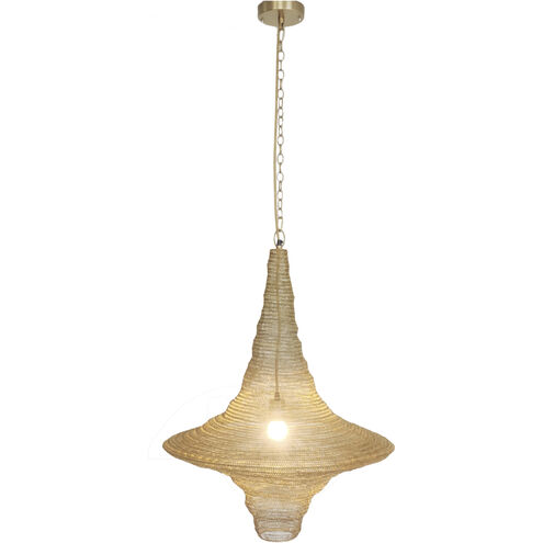 Canada 1 Light 24 inch Gold Pendant Ceiling Light